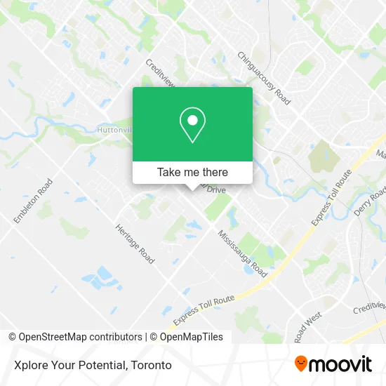 Xplore Your Potential map