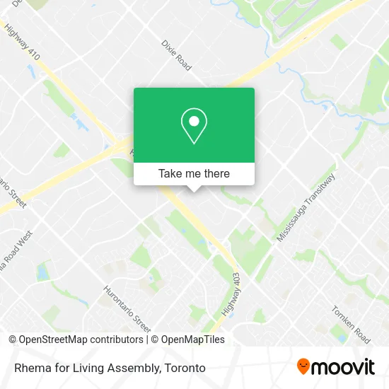 Rhema for Living Assembly map