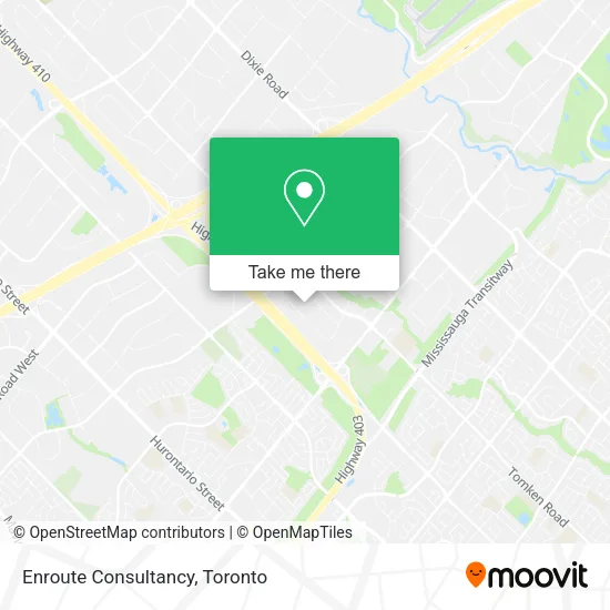 Enroute Consultancy map