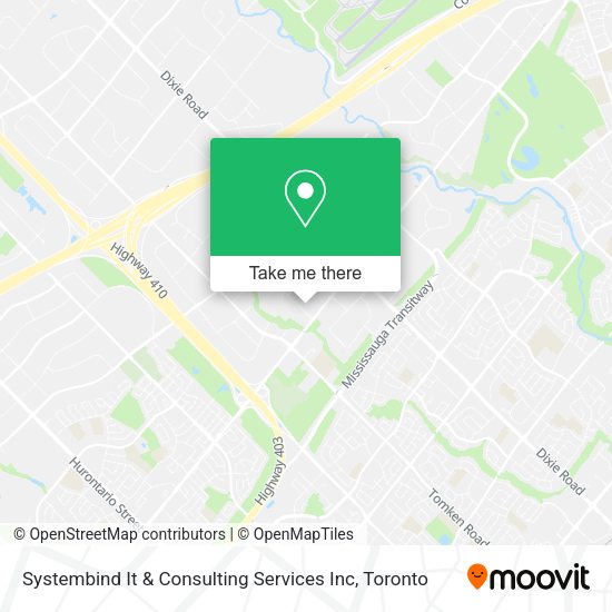 Systembind It & Consulting Services Inc map