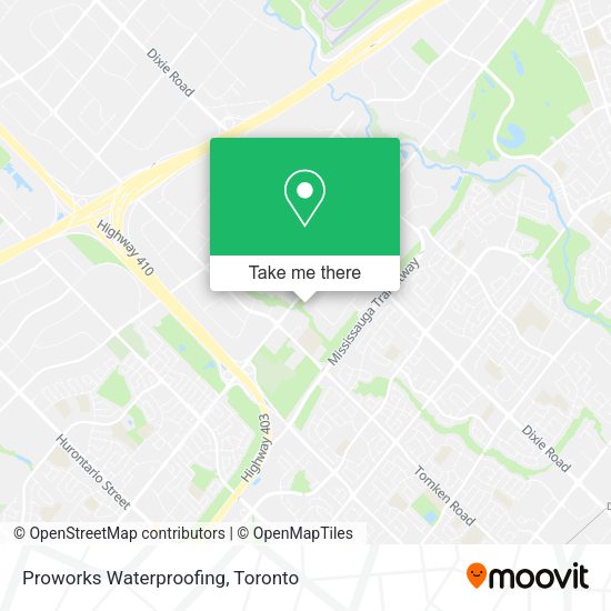 Proworks Waterproofing map