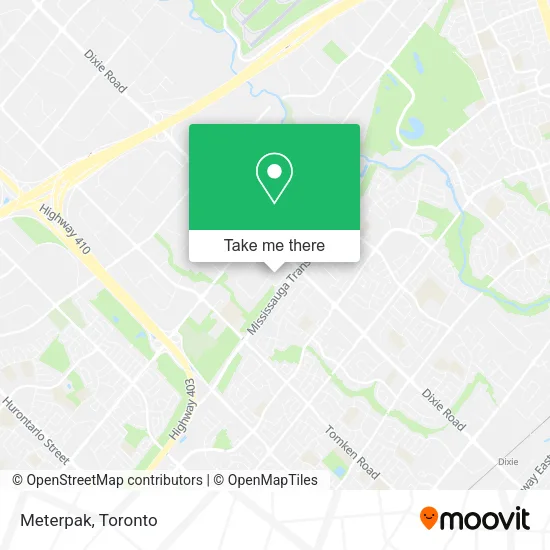 Meterpak map