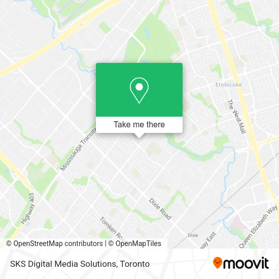 SKS Digital Media Solutions map