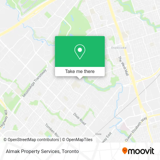 Almak Property Services map