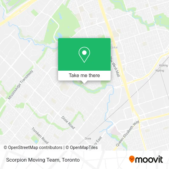 Scorpion Moving Team map