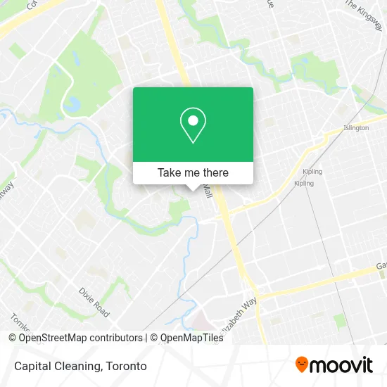 Capital Cleaning map
