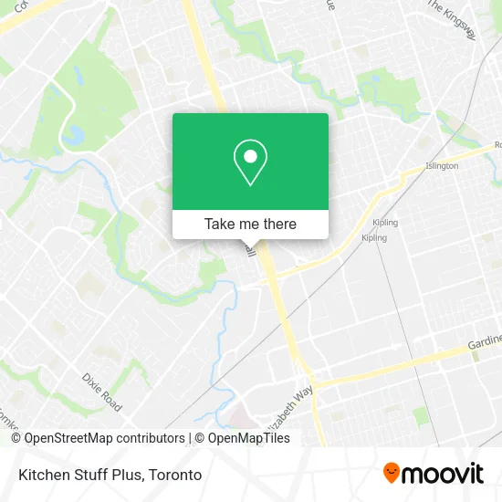 Kitchen Stuff Plus map