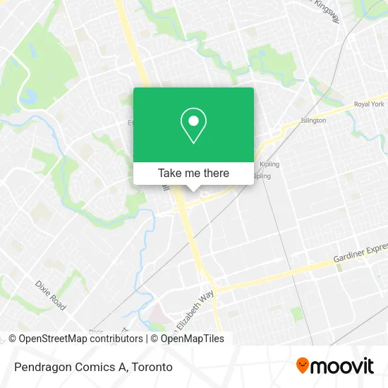 Pendragon Comics A map