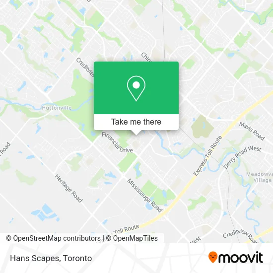 Hans Scapes map