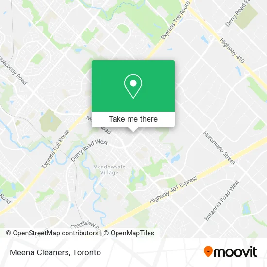 Meena Cleaners map