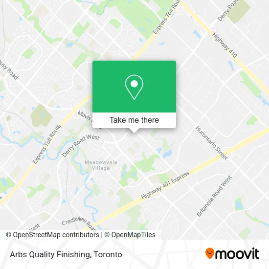 Arbs Quality Finishing map
