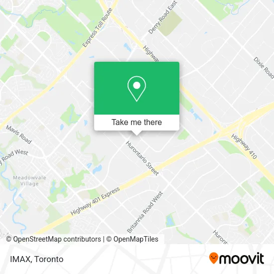 IMAX map