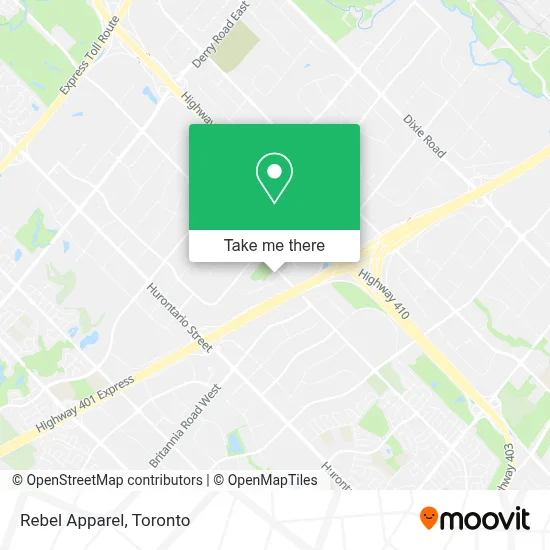 Rebel Apparel map