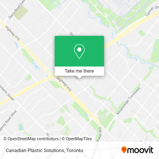 Canadian Plastic Solutions map