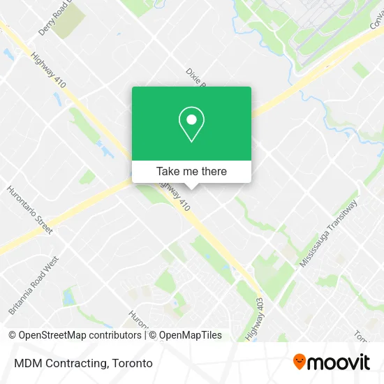MDM Contracting map