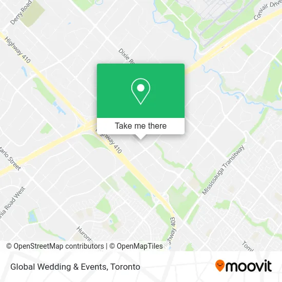 Global Wedding & Events map