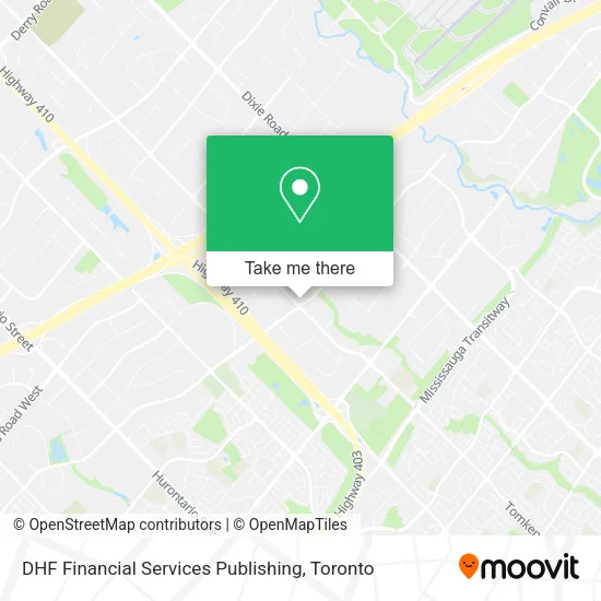 DHF Financial Services Publishing map
