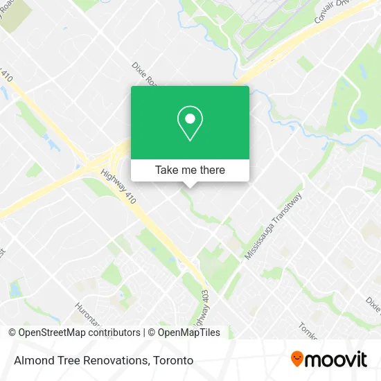 Almond Tree Renovations map