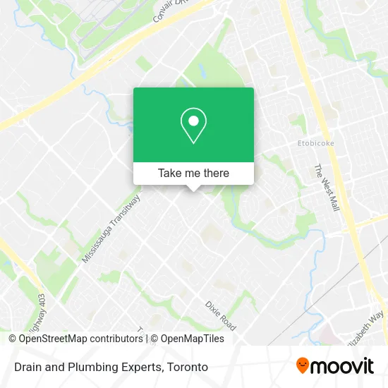 Drain and Plumbing Experts map