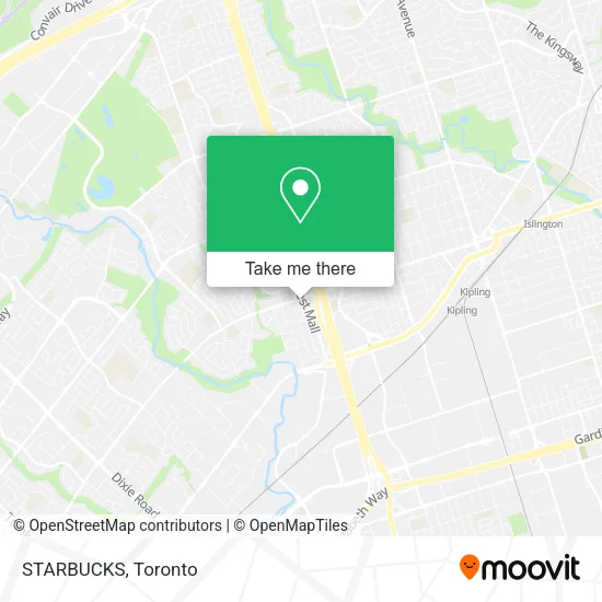 STARBUCKS map