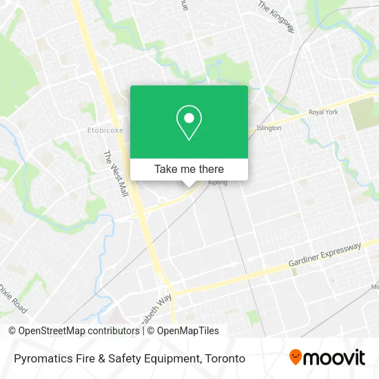 Pyromatics Fire & Safety Equipment map