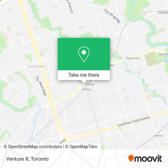 Venture X map