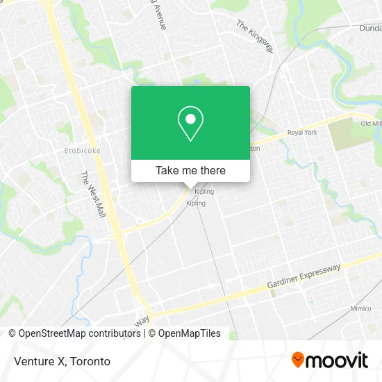 Venture X map