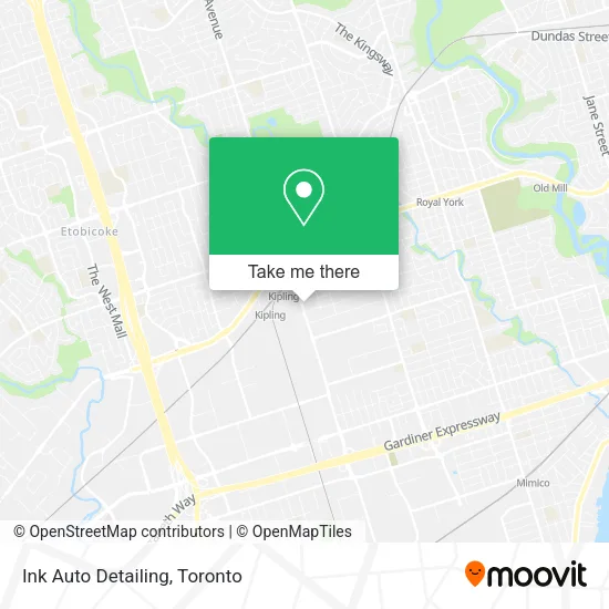 Ink Auto Detailing map