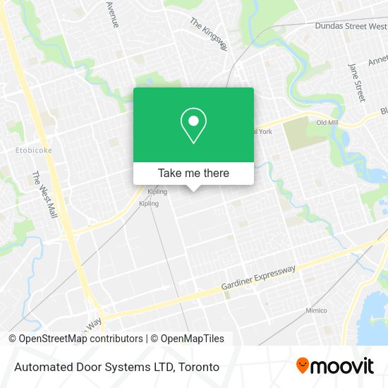 Automated Door Systems LTD map