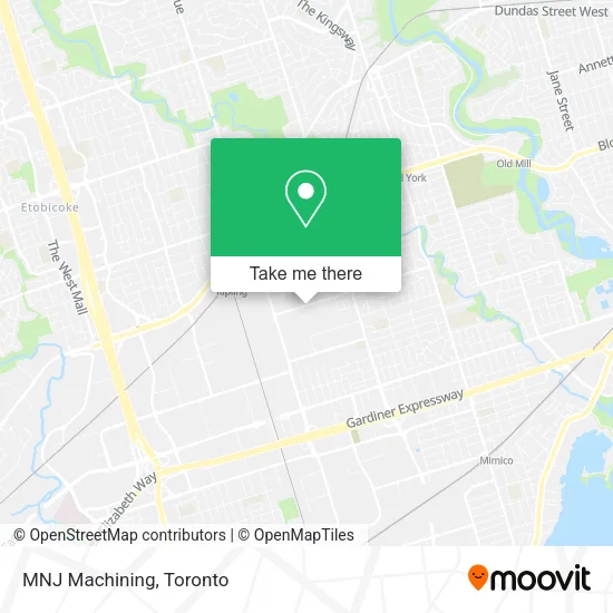 MNJ Machining map