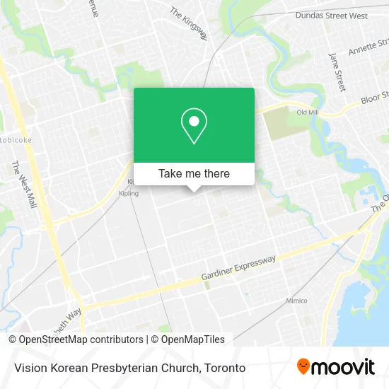 Vision Korean Presbyterian Church map