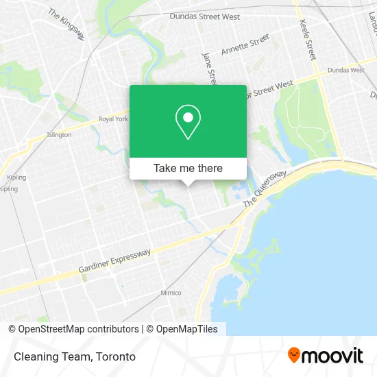 Cleaning Team map