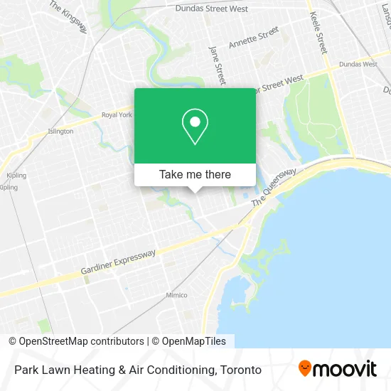 Park Lawn Heating & Air Conditioning map