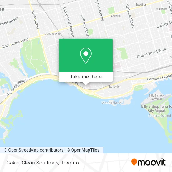 Gakar Clean Solutions map