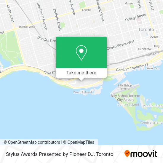 Stylus Awards Presented by Pioneer DJ map