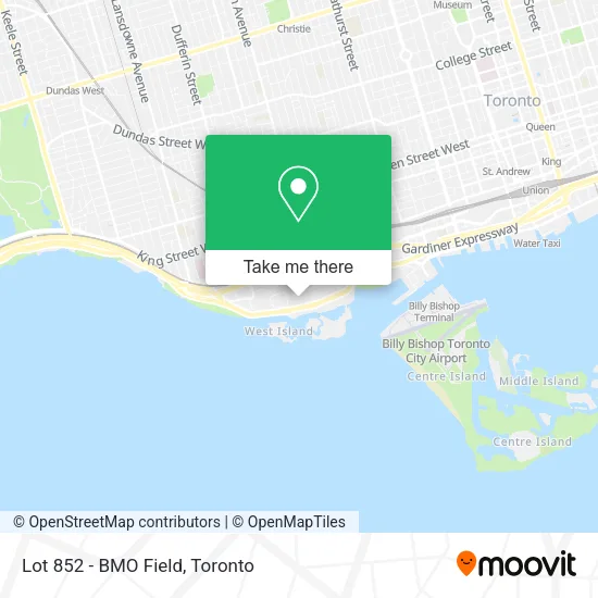 Lot 852 - BMO Field plan
