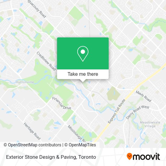 Exterior Stone Design & Paving map