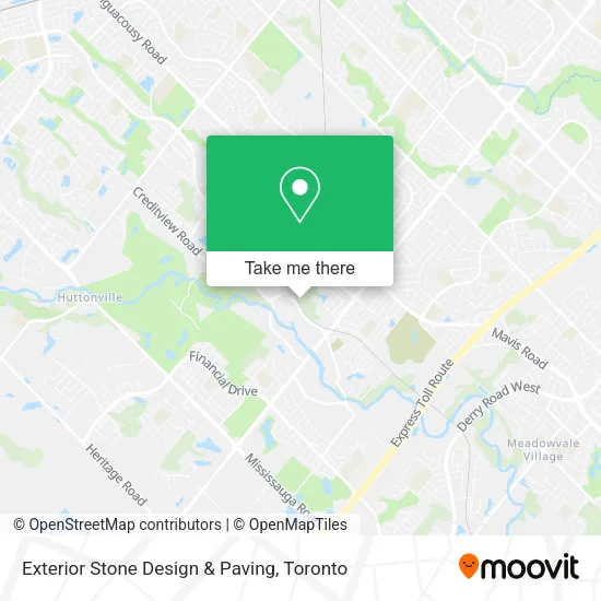 Exterior Stone Design & Paving map