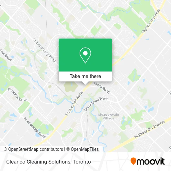 Cleanco Cleaning Solutions map