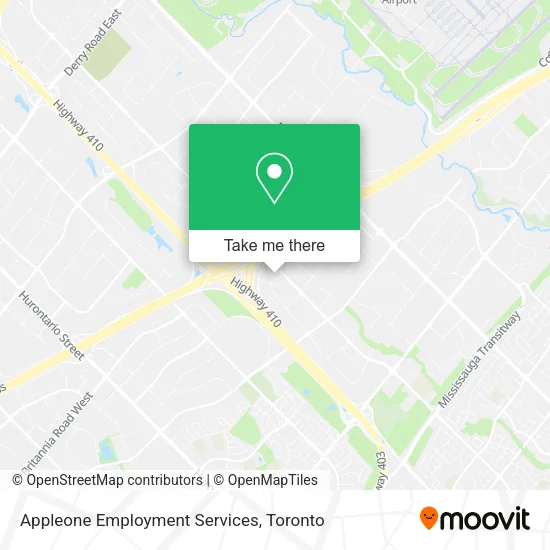 Appleone Employment Services map