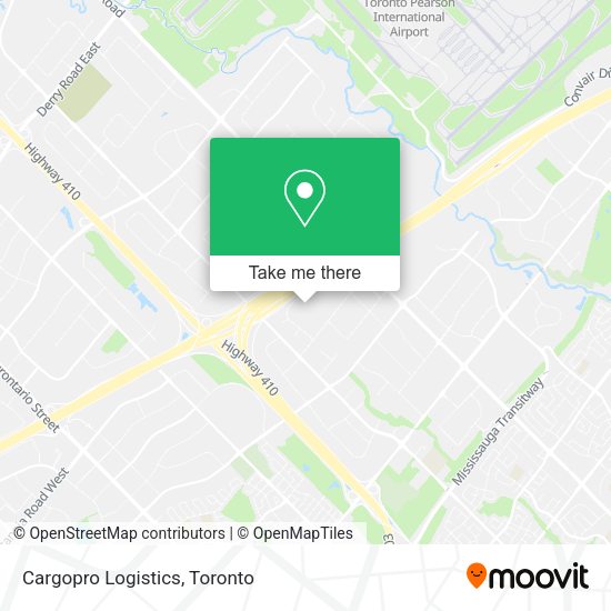 Cargopro Logistics map