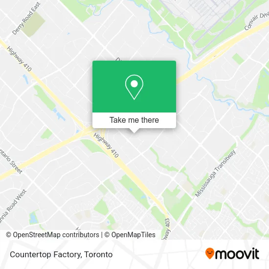 Countertop Factory map