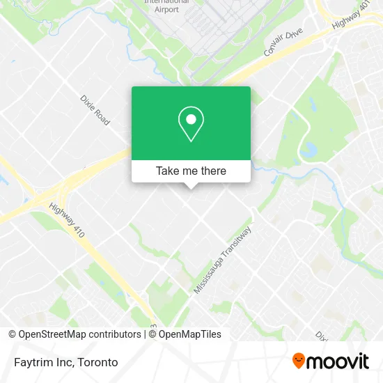 Faytrim Inc map