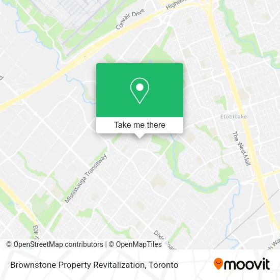 Brownstone Property Revitalization map