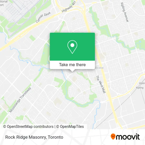 Rock Ridge Masonry map