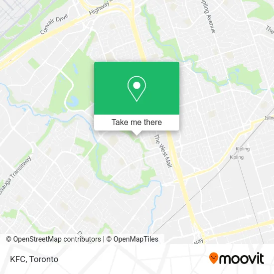 KFC map
