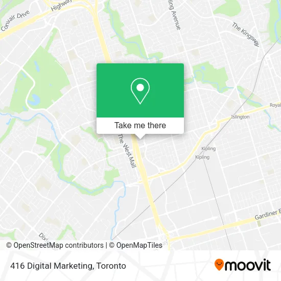 416 Digital Marketing map