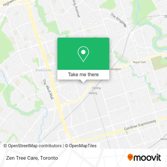 Zen Tree Care map