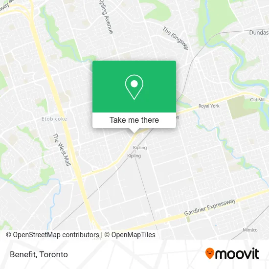 Benefit map