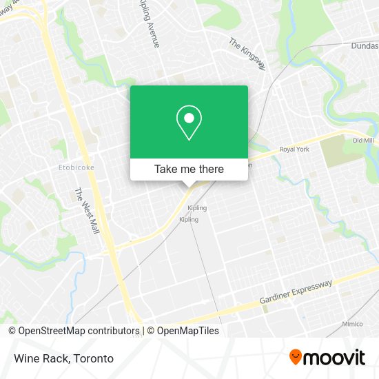 Wine Rack map